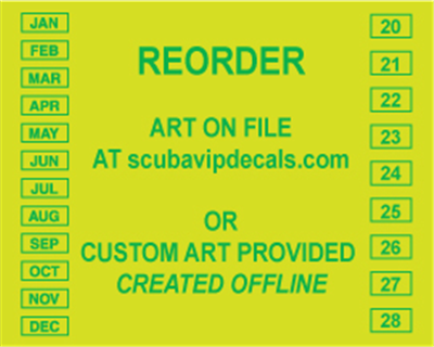 Nitrox VIP Decals - Reorder